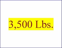 3500 Lbs